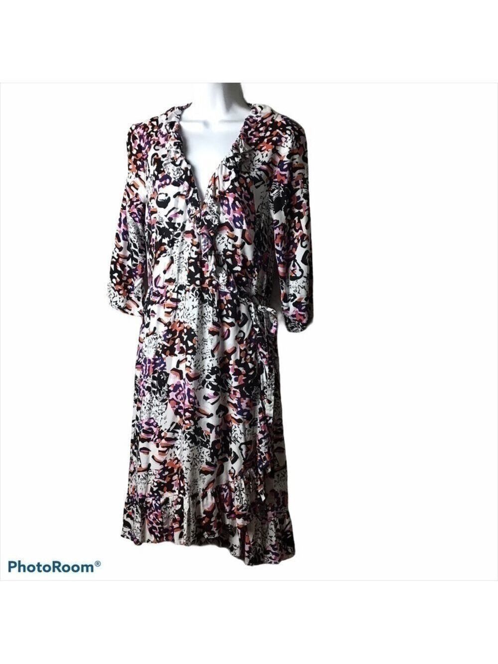 Noisy May Magic 3/4 Wrap Dress